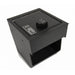 Locker Down LD2066 vehicle console safe for Jeep Wrangler 2DR and 4DR 2007-2010 viewed from the whole size.