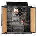 Storage(Reloading) Cabinet IWSC7272D | 72"H x 72" W x 28" D shown in front view with door open with white background.