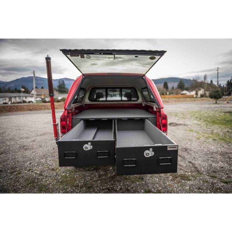 Truckvault for GMC Yukon/Denali SUV (2 Drawers) In-Vehicle Storage Solution  — Top American Garage